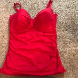 Red tommy bahaha tankini
